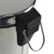 Round Polished Chrome Waste Bin With Pedal